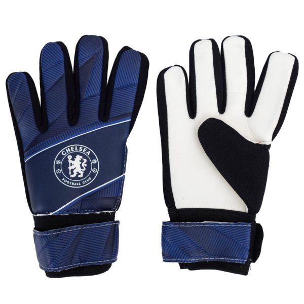 Chelsea FC Fuse Goalkeeper Gloves Yths - Image 2