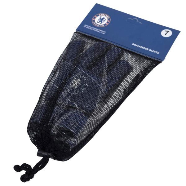 Chelsea FC Fuse Goalkeeper Gloves Yths - Image 4