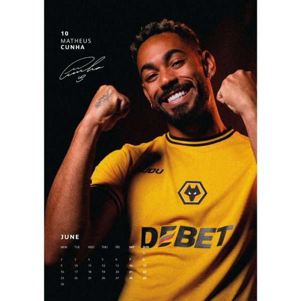 Wolverhampton Wanderers FC A3 Calendar 2025 - Image 2