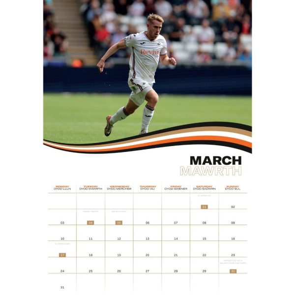 Swansea City AFC A3 Calendar 2025 - Image 2
