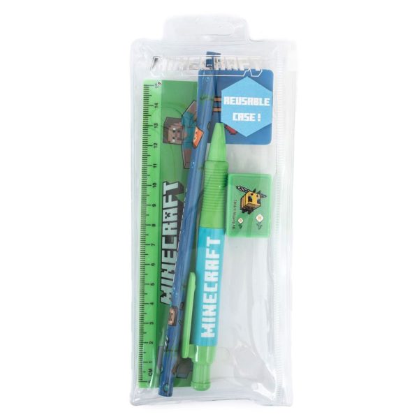 Minecraft 5pc Stationery Set - Image 2