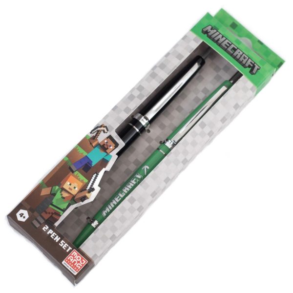Minecraft 2pk Pen Set - Image 3