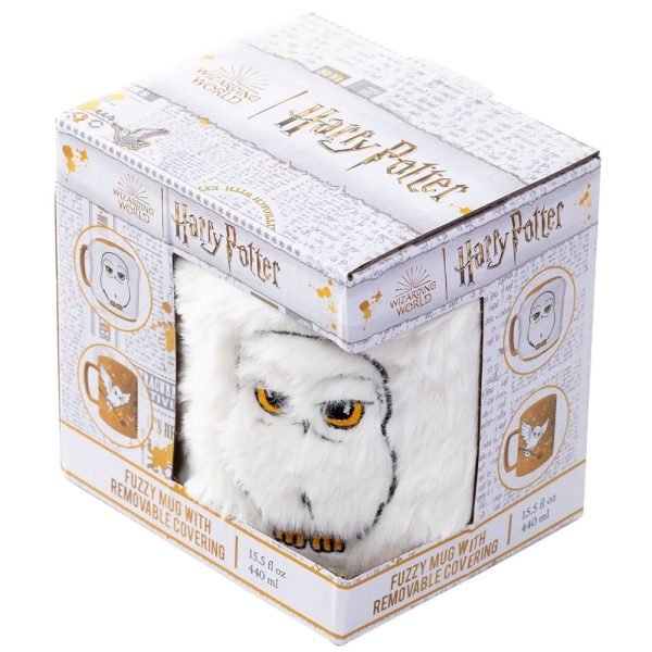 Harry Potter Fuzzy Hedwig Mug - Image 5