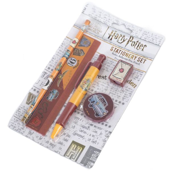Harry Potter 5pc Stationery Set - Image 2