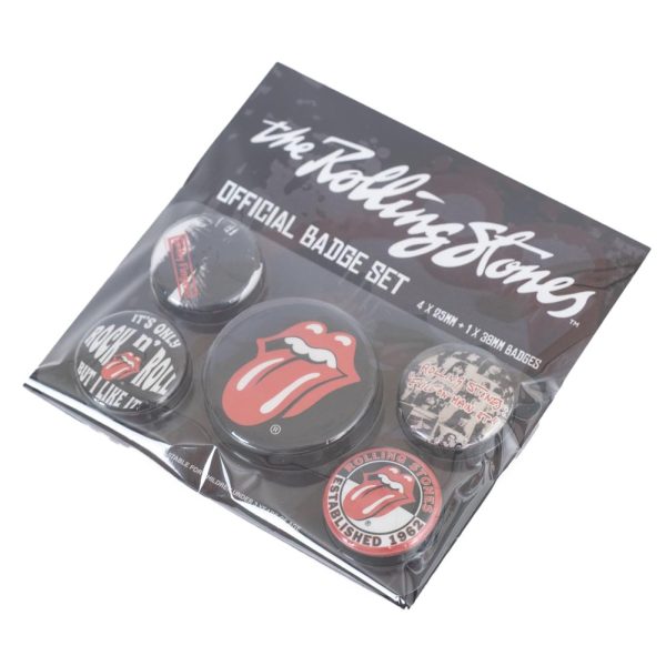 The Rolling Stones Classic Button Badge Set - Image 3
