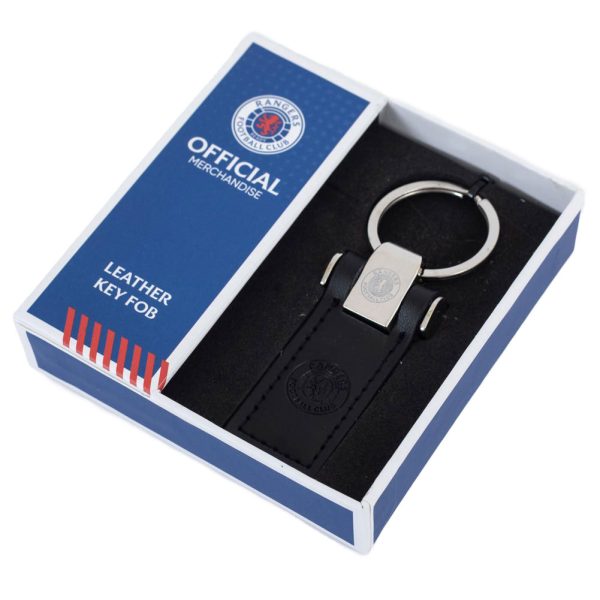 Rangers FC Leather Key Fob - Image 3