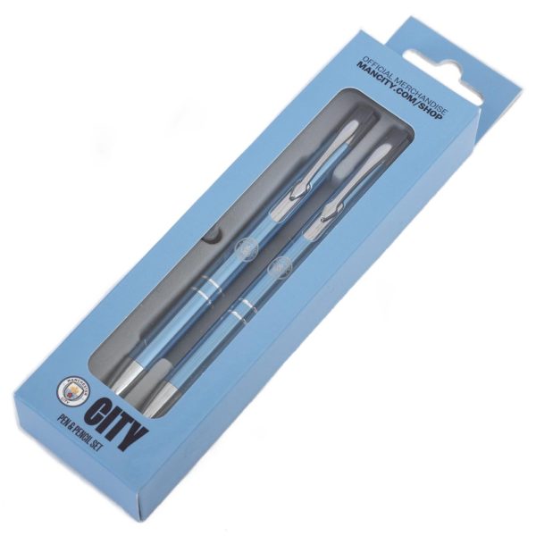 Manchester City FC Executive Pen & Pencil Set - Image 3