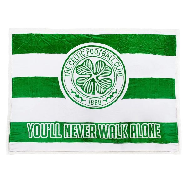 Celtic FC Sherpa Fleece Blanket - Image 3