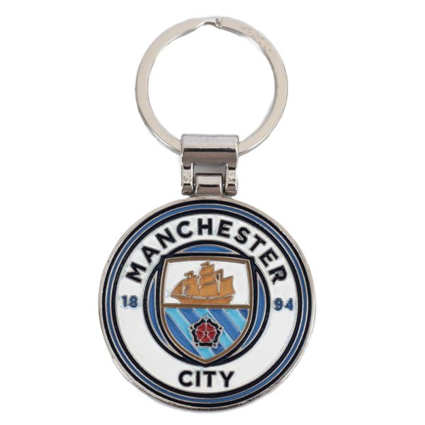 Manchester City FC Executive Crest Keyring - Image 2