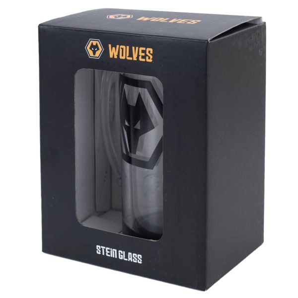 Wolverhampton Wanderers FC Stein Glass Tankard - Image 3