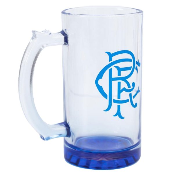 Rangers FC Stein Glass Tankard - Image 2