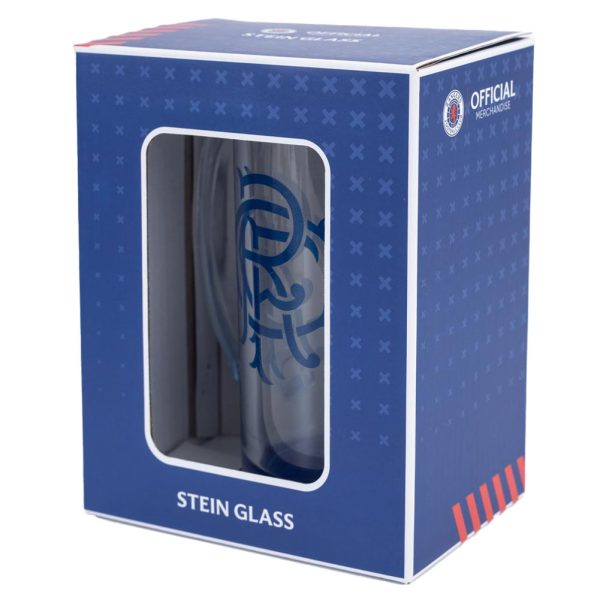Rangers FC Stein Glass Tankard - Image 3