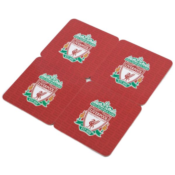 Liverpool FC 4pk Cork Coaster - Image 2