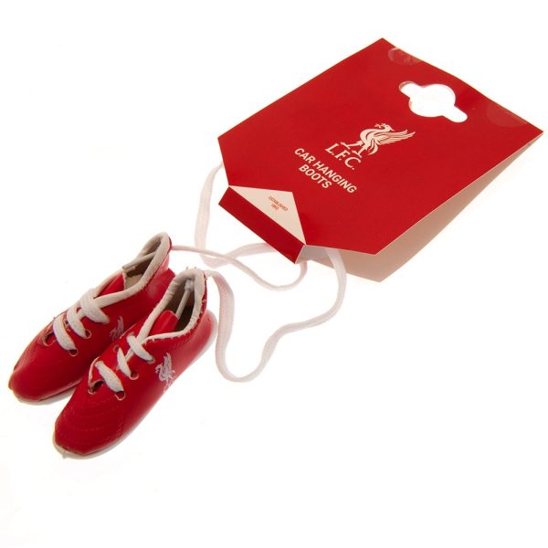 Liverpool FC Red & White Mini Football Boots - Image 3
