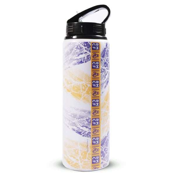 Real Madrid FC HD Printed Aluminium Drinks Bottle - Image 2