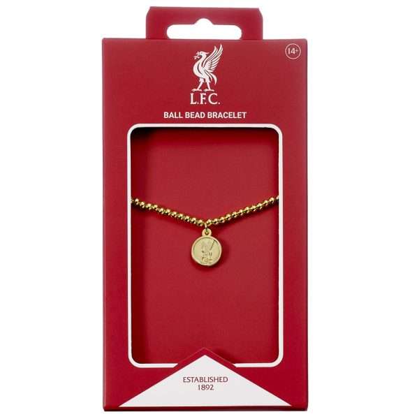 Liverpool FC Gold Finish Bead Bracelet - Image 2