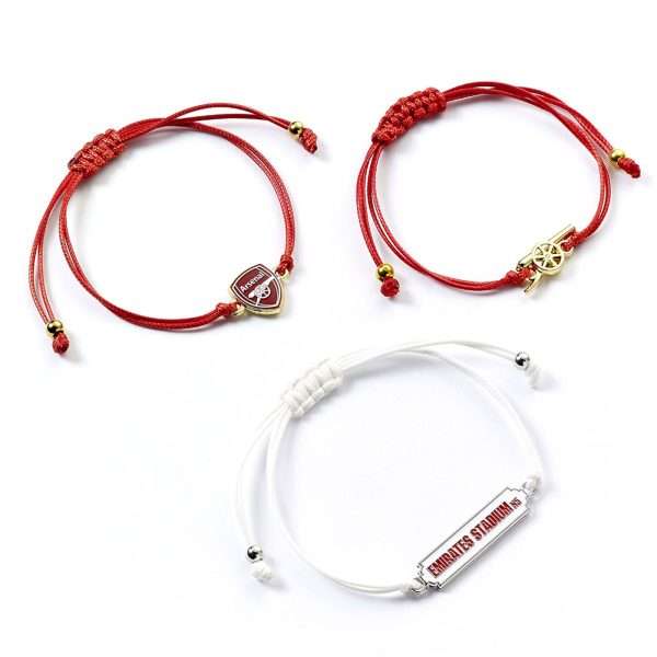 Arsenal FC Friendship Bracelet Set - Image 2