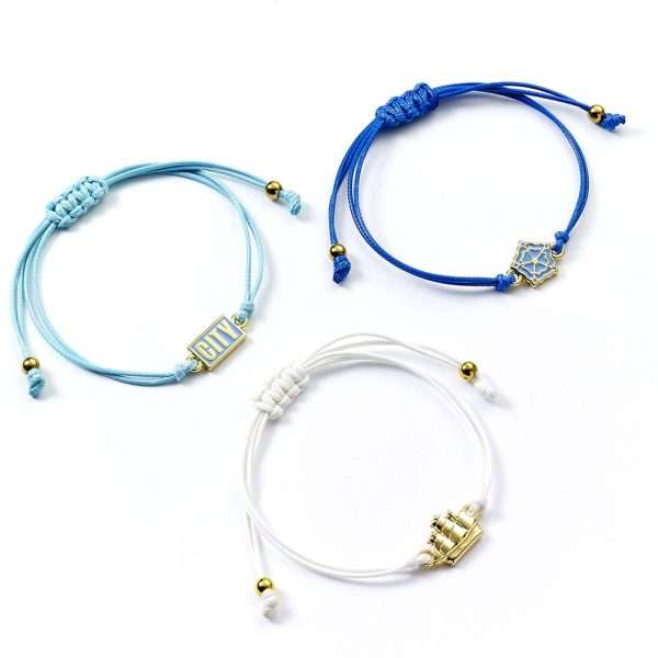 Manchester City FC Friendship Bracelet Set - Image 2