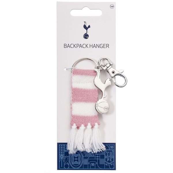 Tottenham Hotspur FC Pink Bar Scarf Bag Charm - Image 3
