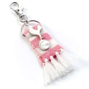 Tottenham Hotspur FC Pink Bar Scarf Bag Charm