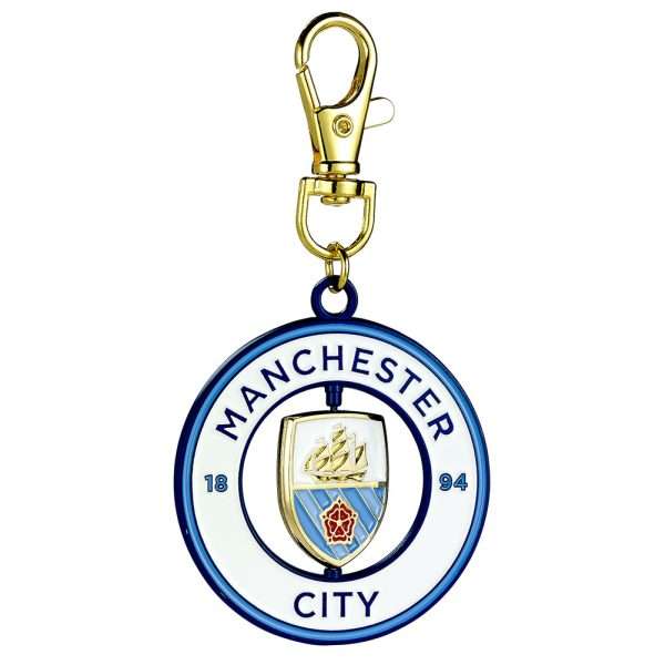 Manchester City FC Spinner Bag Charm - Image 2