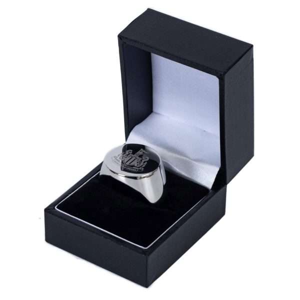 Newcastle United FC Round Signet Ring Medium - Image 2