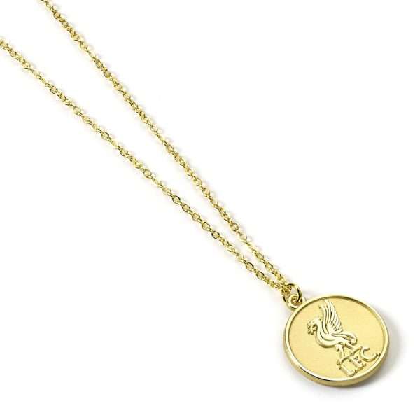Liverpool FC Gold Finish Crest Necklace - Image 2