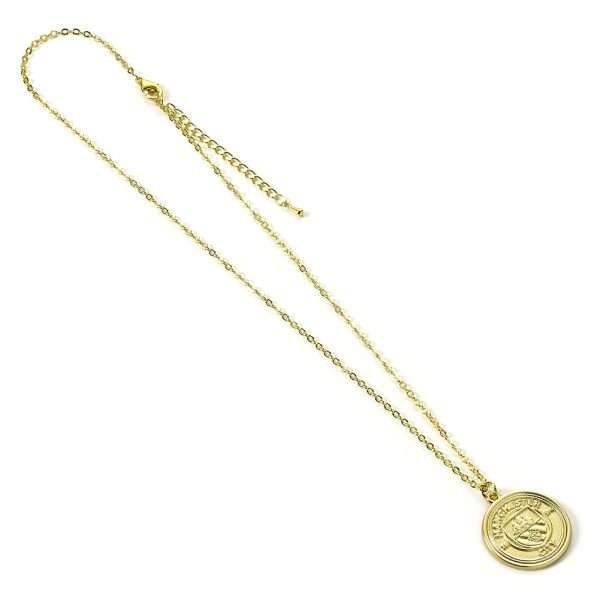 Manchester City FC Gold Finish Crest Necklace - Image 3