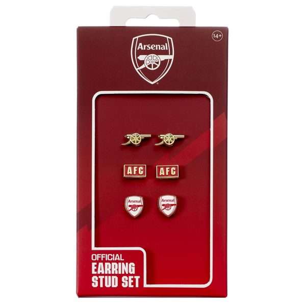Arsenal FC Stud Earring Set - Image 4