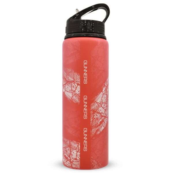 Arsenal FC HD Printed Aluminium Drinks Bottle - Image 2