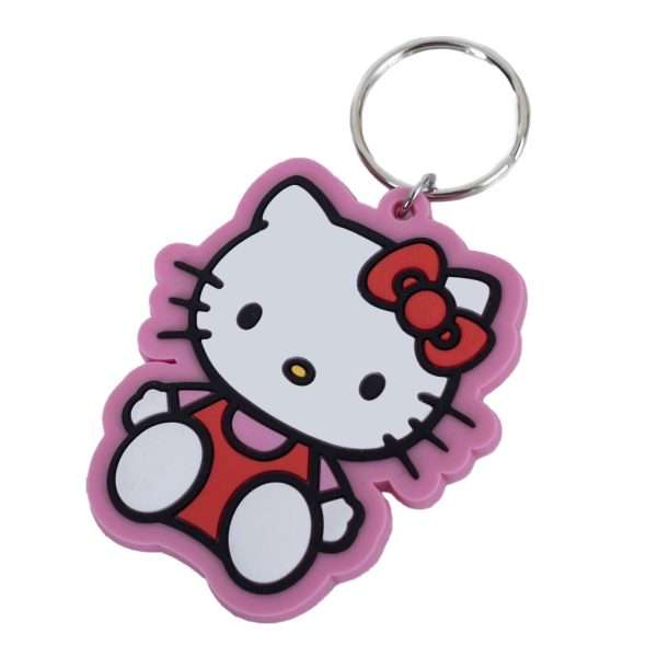 Hello Kitty Pose PVC Keyring - Image 2