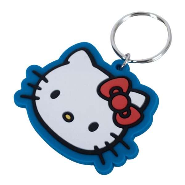 Hello Kitty Face PVC Keyring - Image 2