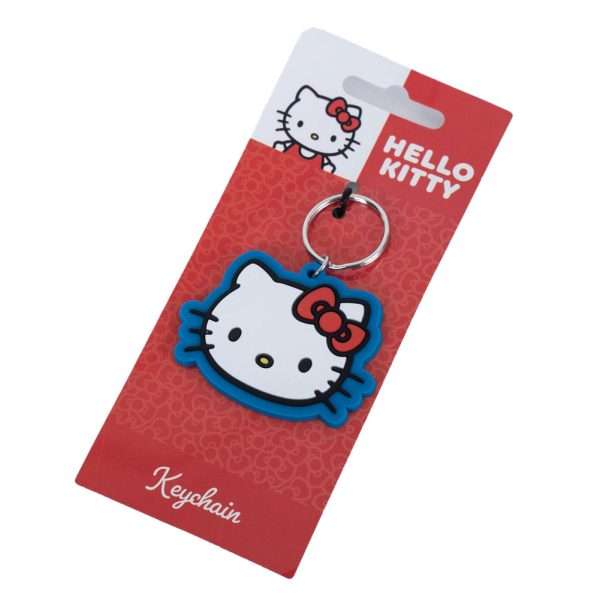 Hello Kitty Face PVC Keyring - Image 3