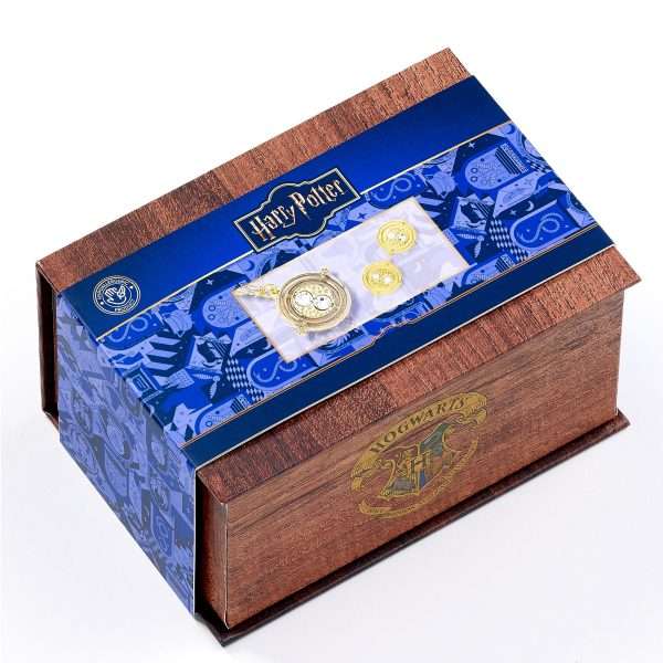Harry Potter Time Turner Necklace & Earrings Gift Box - Image 4