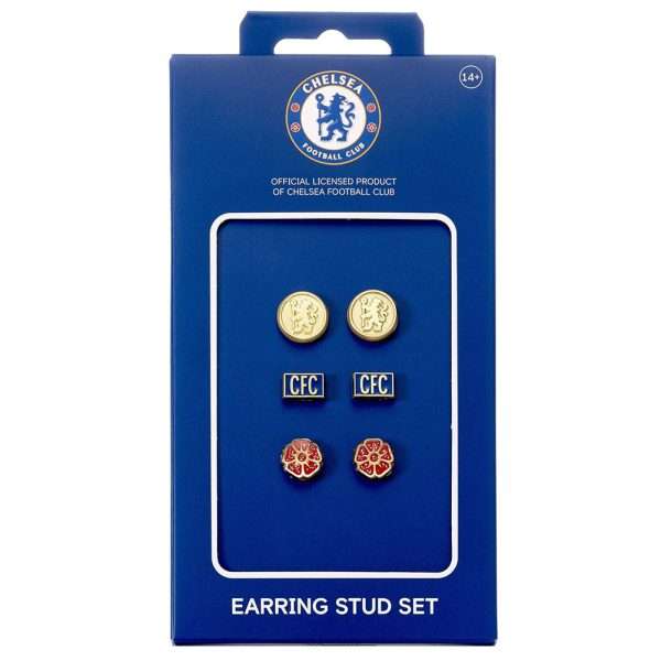 Chelsea FC Stud Earring Set - Image 4