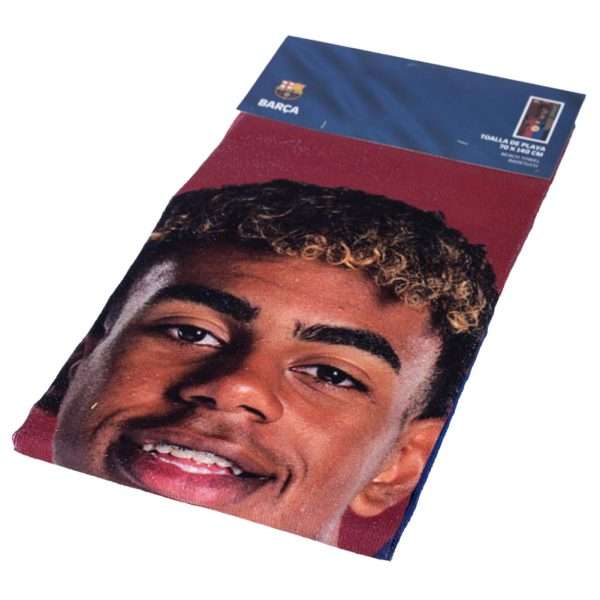 FC Barcelona Yamal Diagonal Split Towel - Image 3
