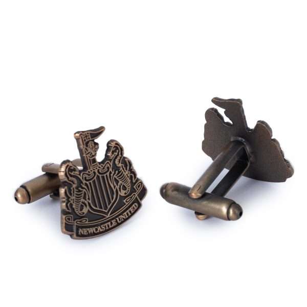 Newcastle United FC Antique Gold Cufflinks - Image 2