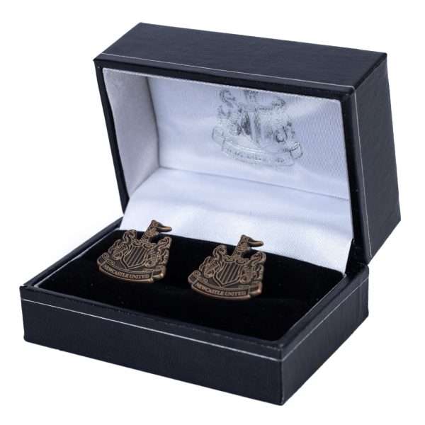 Newcastle United FC Antique Gold Cufflinks - Image 3
