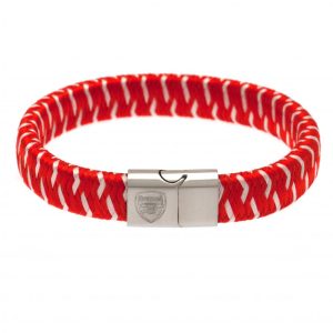 arsenal fc woven bracelet
