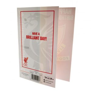 liverpool fc liverbird birthday card
