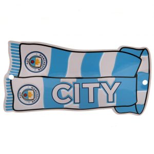 manchester city fc show your colours window sign