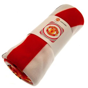 manchester united fc pulse fleece blanket