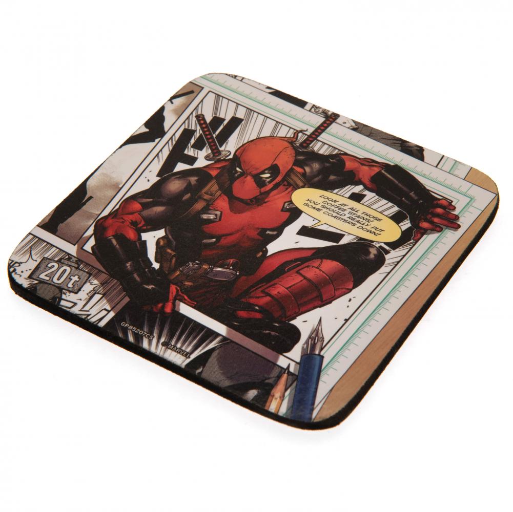 deadpool mug & coaster set