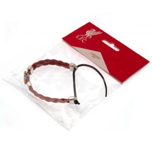 liverpool fc pu slider bracelet