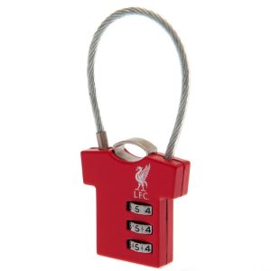 liverpool fc combination padlock