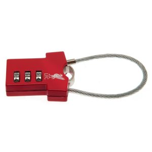liverpool fc combination padlock