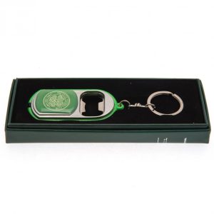 celtic fc keyring torch bottle opener