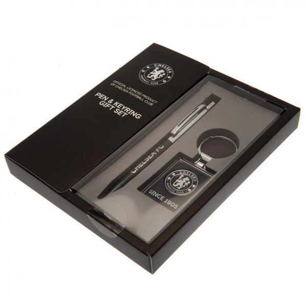 chelsea fc pen & keyring set