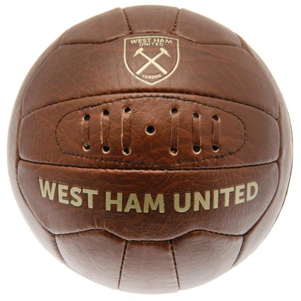 west ham united fc faux leather football