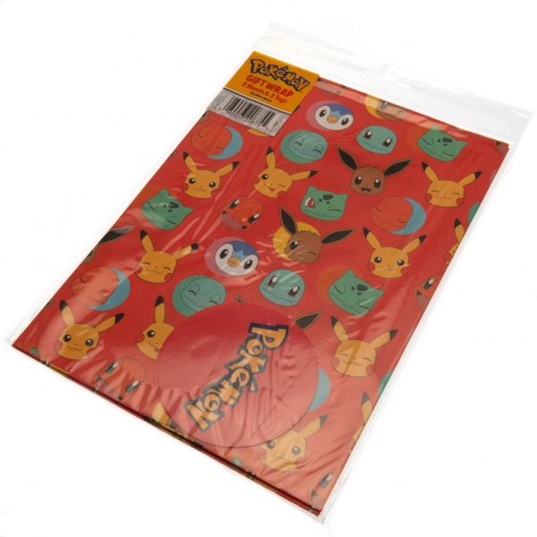 pokemon gift wrap